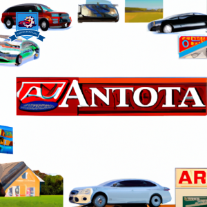 An image featuring a collage of logos from top auto insurance companies in Waverly, Iowa