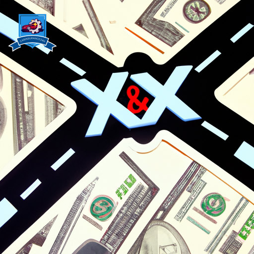 An image featuring two cars colliding at a crossroads, with distinct symbols for health (a cross) and money (a dollar sign) above each car, symbolizing the contrast between PIP and medical payments coverage